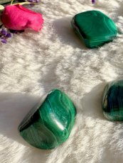 Malachit malý tromlovaný